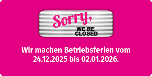 Hinweis-Messe-Startseite_DE_Schliesszeit Hinweis zur Schließzeit des Unternehmens vom 24.12.2025 bis 02.01.2026.